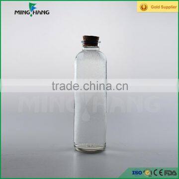 350ml/500ml Clear Drinking Glass Bottle,juice Bottle With Cork photo-5