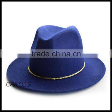 Hat Wholesale Wide Brim Chinese Knitted Winter Wool Felt Women's Hat