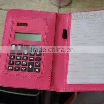 calculator notebook