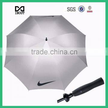 Sports game OEM silver coated fabric anti uv golf umbrella