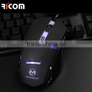 Ricom top selling gaming mouse,optical 6 buttons game mouse,unique design gaming mouse--GM10--Shenzhen Ricom