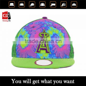 2015 factory wholesale custom promotional flat visor mesh snapback cap