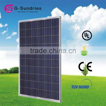 Delicate Solar Panels 250 Watts Fix System