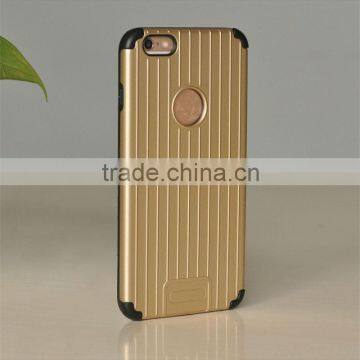Heavy Duty Armor Metal PC Plastic Cover Case For IPhone 6 6s Plus photo-2