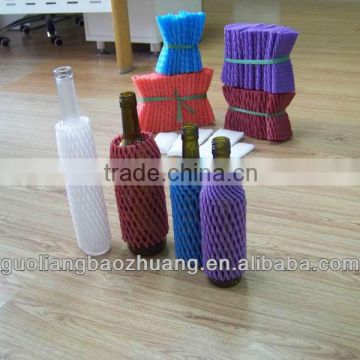 EPE foam net for protect bottles /elastic foam net