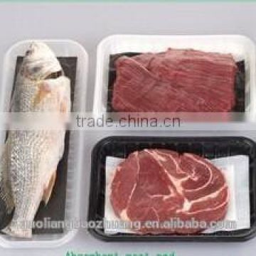 Onsite Check 7YR Alibaba Golden Supplier Absorbent Plastic Food Tray For Fish