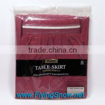 Plastic Table Skirt,table Skirt,table Skirt,29"x14'