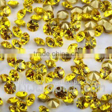 KJL-BD008 Best Selling Glass chatons point back for DIY accessories