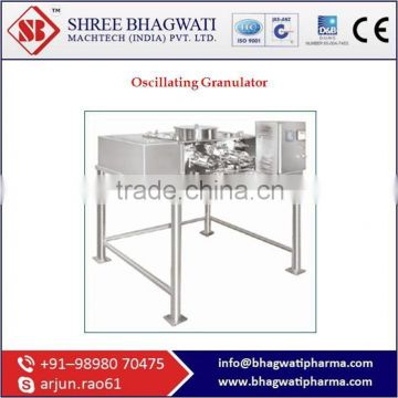 High Automation Easy Operation Oscillating Granulator Price