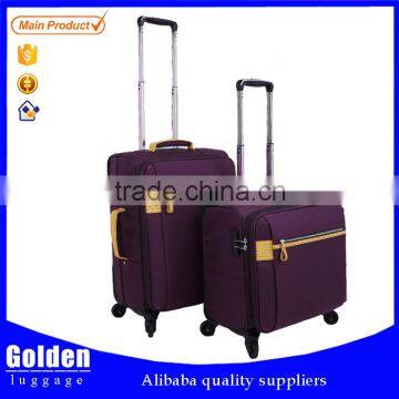 Alibaba Made In China fashionable travel Luggage bag cheap polyester luggage bag