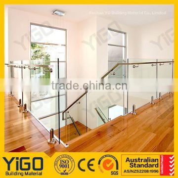 New design exterior terrace glass railing made in China