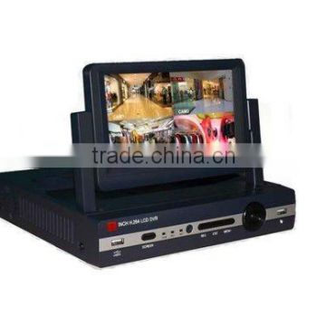 DVR-7018 8ch mini digital video recorder with 7inch LCD monitor