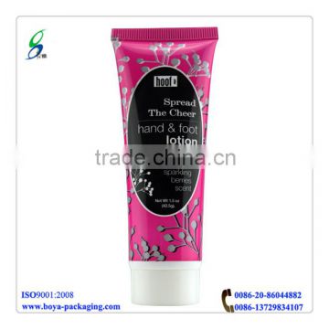 50-200ml cosmetic tubes used for cream with OEM logo printing