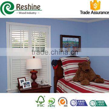 Custom plantation shutter PVC for bedroom