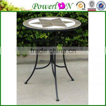 Concrete Wrought Iron Garden Table