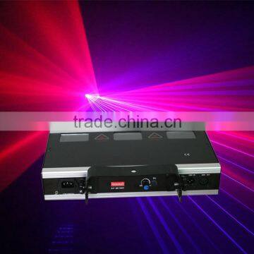 Dj console three head portable rgb tricolor effect sky laser light