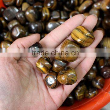 bulk natural polished tiger eye tumbled stone