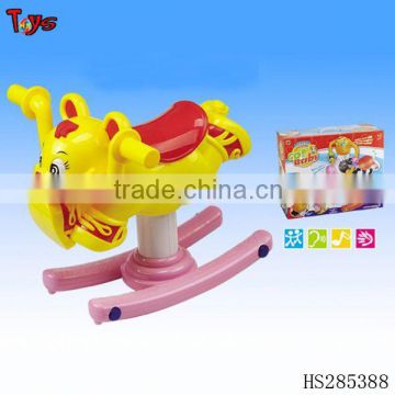 Unique style muscial and light tiger ride on car swing toy car