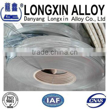 NiCr80/20 Nickel-Chromium-Iron resistance alloy strip