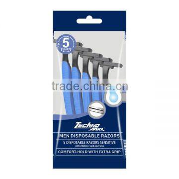 Twin Disposable Men's Razor for Personal Care Compare With BIC Razor photo-2