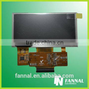 TFT Type capacitive multi touch panel 4.3 inch Chinese OEM