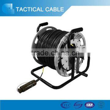 GJPFJU Single/Multi Mode Outdoor 6 Core Field Mobile Fiber Optic Cable photo-4