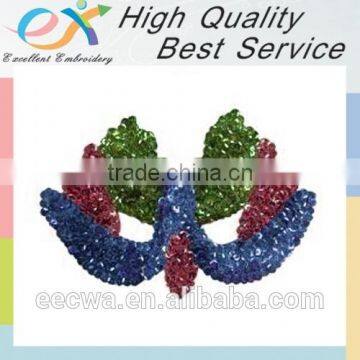 professionally custom embroidery sequin patches