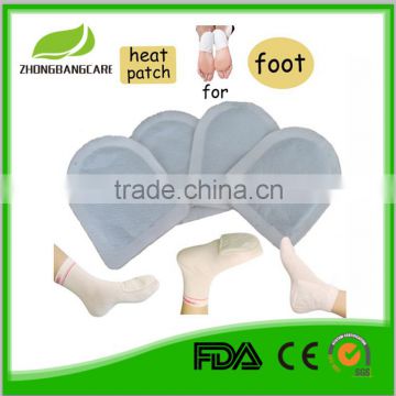 Cold day foot warmer keep foot warm effect paste on foot Yangming YM brand China factory