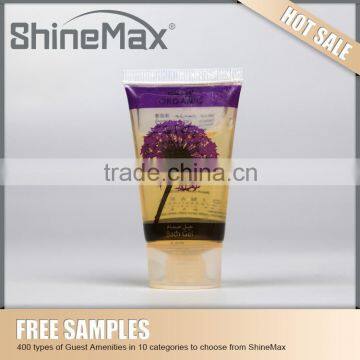 French made shampoo and conditioner set for hotel items gentle on the skin /disposable hotel tube /branded body lotion cosmetics