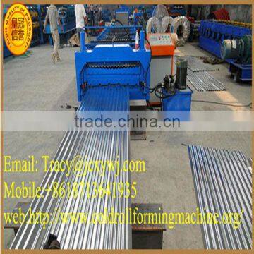 850 Metal Roofing Corrugated Tile Roll Forming Machine/ Colored Steel Sheet Roll Making Line