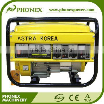 Economic HONDA Model 3.5kVA ASTRA KOREA Gasoline Generator Set Air Cooled Gasoline Generator 3000