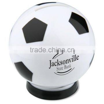 Soccer Ball Sport coin bank/piggy bank