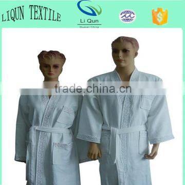 Waffle Terry Bathrobe New Hot Hotel Bathrobe Double Robe