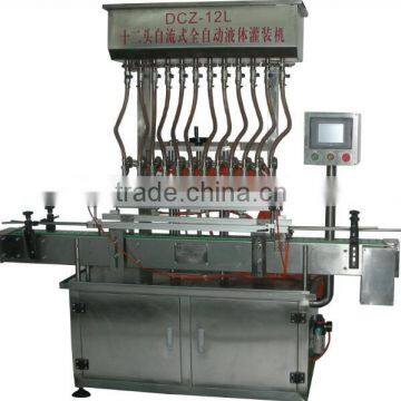 12 heads Automatic spring water liquid bottle filling machine with CE certificated factory price