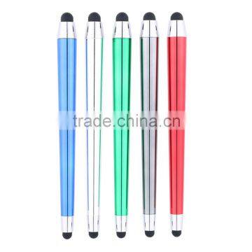 Novelty Advertising Metallic UV Barrel Smart Phones Touch Screen Stylus Ballpoint Pen photo-2