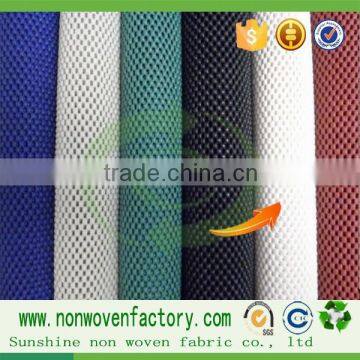 China textile pp spunbonded nonwoven fabric,anti slip mat, non slip mats