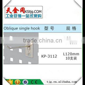 TJG CHINA Bevel Hook Metal Hook L80MM KP-3108