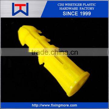 Plastic Sharp Anchor with Zamac Screw Wall Plug Anchor