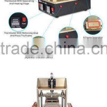 Newest 5 in 1 Lcd Disassemb ( Bezel Middle Frame Separator Machine+Frame Laminator+Vacuum LCD Separator+Glue Remover+Preheater ) photo-3