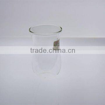 280ml double wall borosilicate glass cup