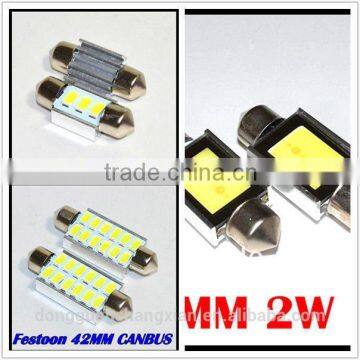 12V 24V New Canbus No Error Free C5W COB Led Festoon Lamps Auto Led Reading lamps ,canbus light cob led