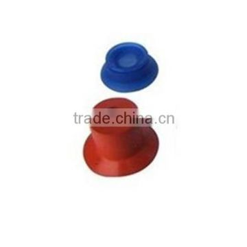 Molded silicone rubber bushing