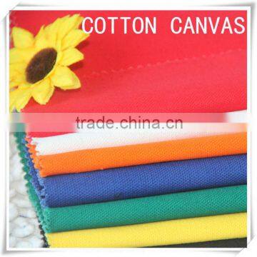 High quality for bag 100% cotton canvas fabric