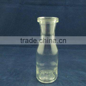 new design white coffee/milk glass bottle 175ml