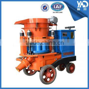 PZ-7 Wide Utility Damp/Dry Mix Shotcrete Machine With 7m3/h Working Capacity