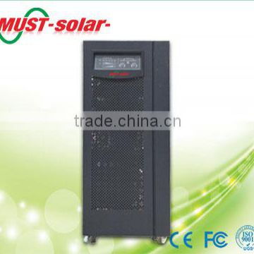 must solar UPS Online Uninterruptible power supply with LCD display, 0.8power factor and 192VDC input