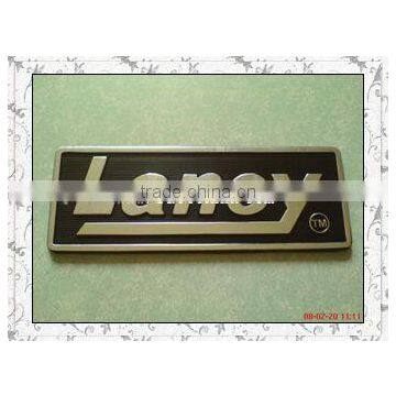 Factory custom metal letter label