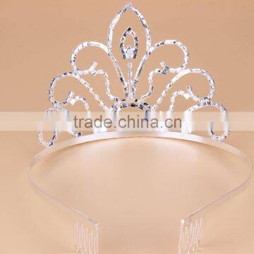 Rhinestone Crystal Fashion Bridal Jewelry Sets Metal Wedding Tiaras and Crown photo-3