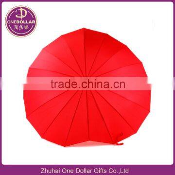 Heart Shaped Umbrella (Red)