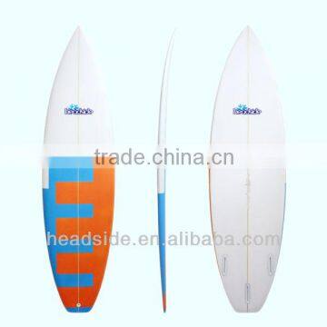 Custom made fiebrglass PU core wholesale surfboard